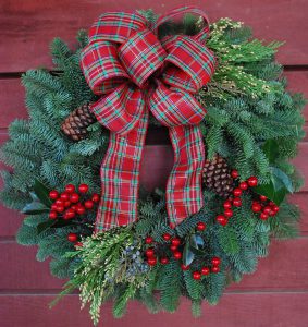 Wreath Plaid 2015