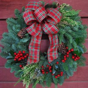 Wreath Plaid 2015